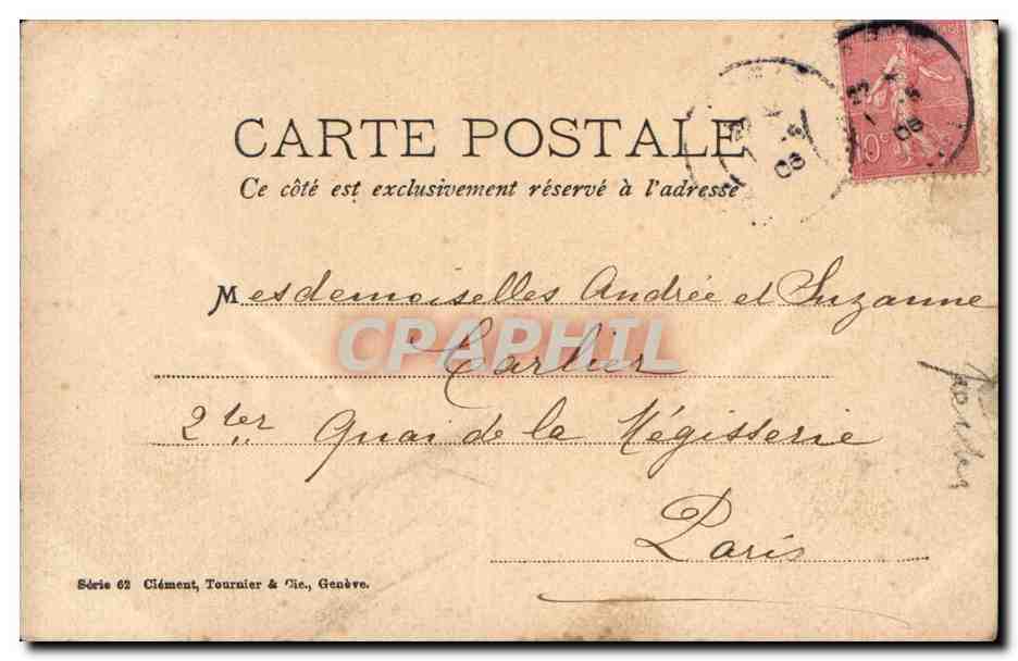 CPA FAntaisie Enfant — Verso