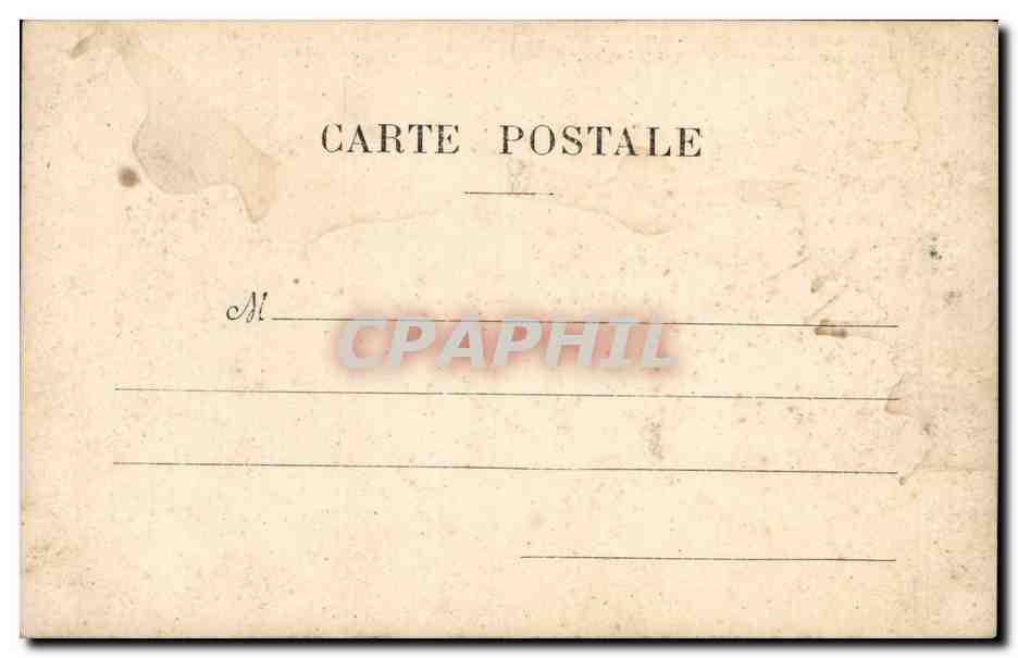 Couple en tenue d'époque — dialogue humoristique — A. N. Paris, n° 278 — Verso