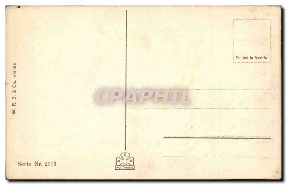 CPA Fantaisie Femme et berger Cherve mouton goat sheep — Rückseite