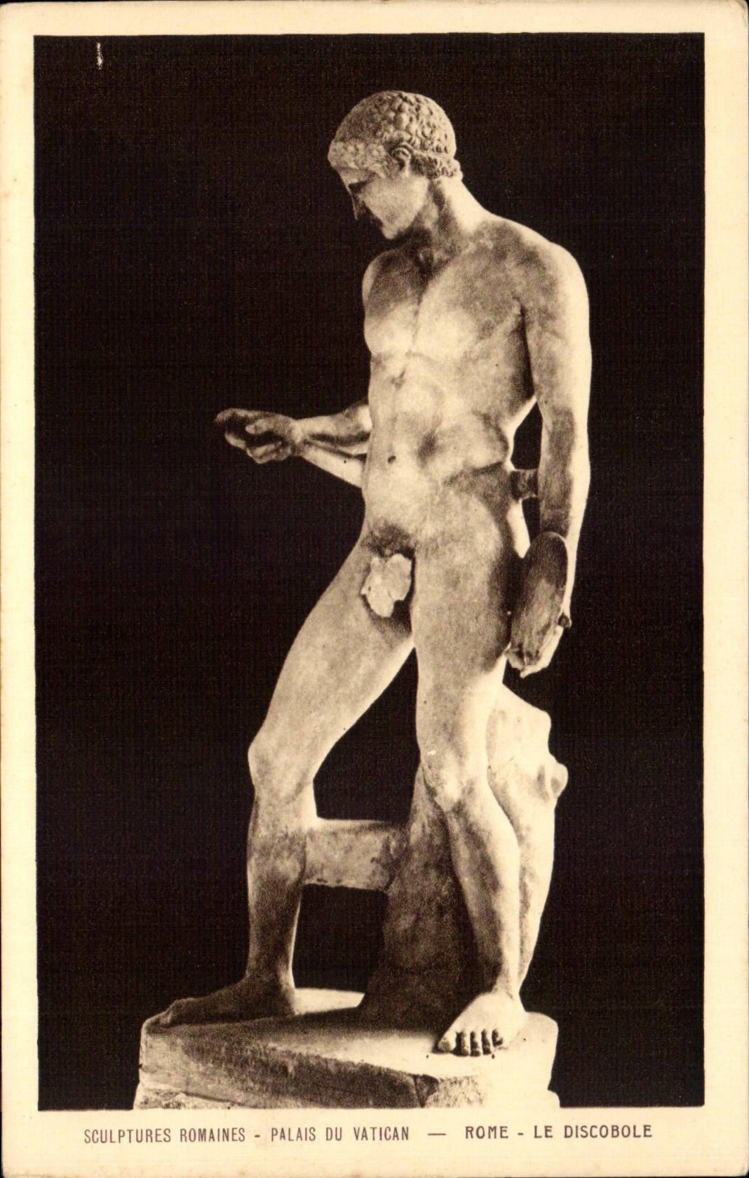 Sculptures romaines - Palais du Vatican — Rome - Le Discobole
