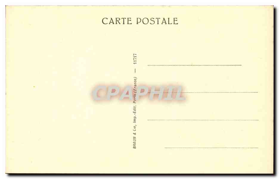 CPA Musee du Louvre Murillo Le jeune mendiant  — Verso