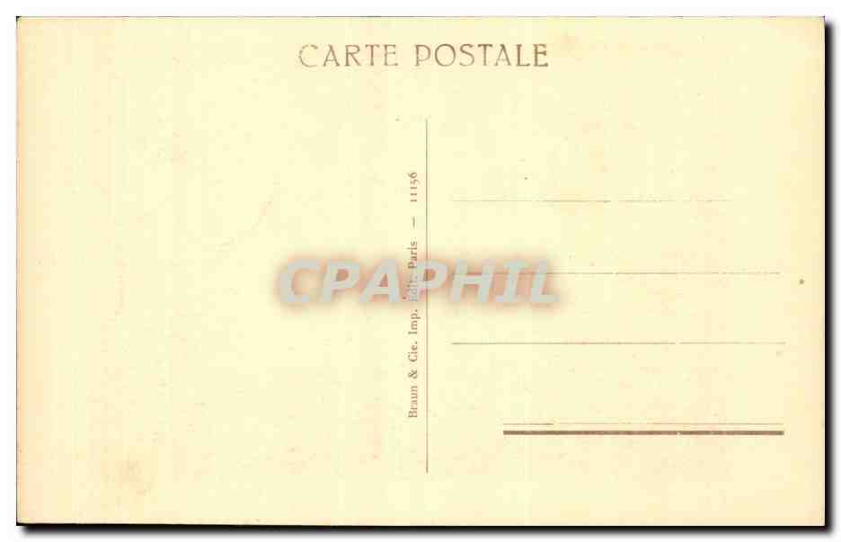 CPA Musee du Louvre Paris Cariani Portraits d'hommes  — Rückseite