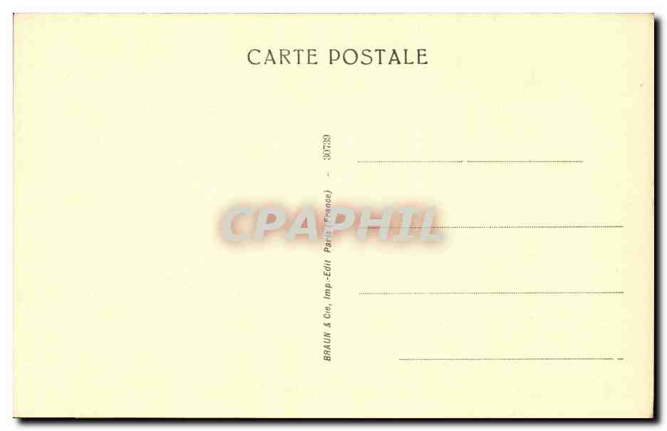 CPA Galerie nationale Londres Crivelli L'annonciation — Verso