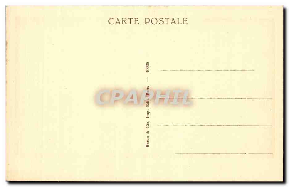 CPA Musee du Louvre Paris Boilly L'arrivee de la diligence  — Verso