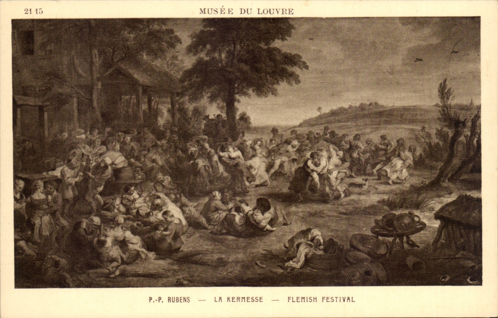 Musée du Louvre — La Kermesse — P.-P. Rubens