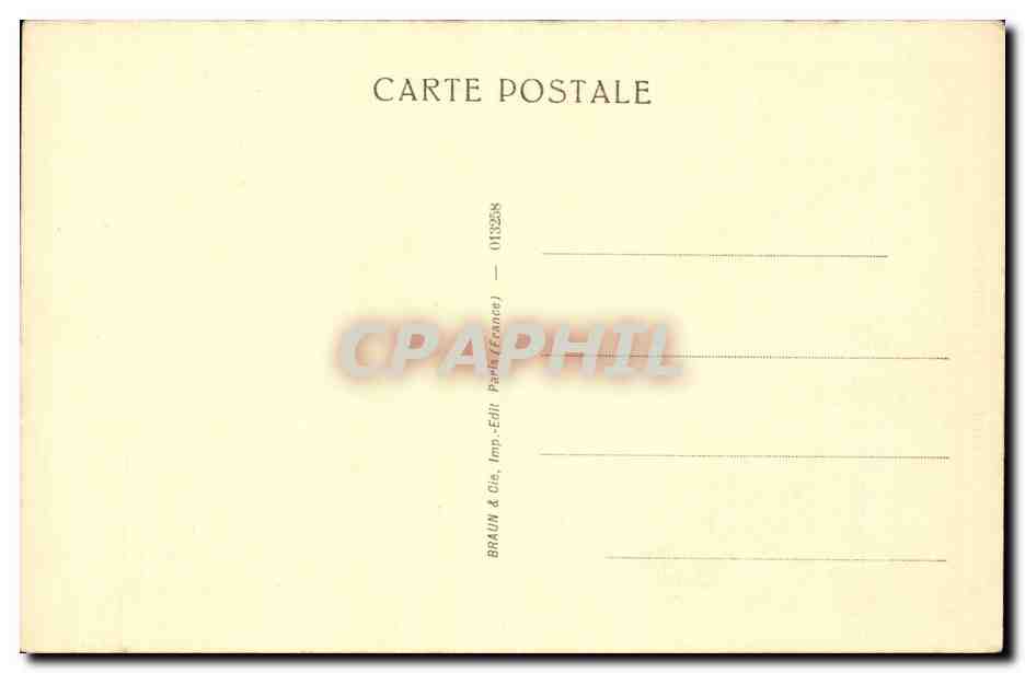 CPA Musee du Luxembourg Paris A Besnard Une rue a MAdura — Verso