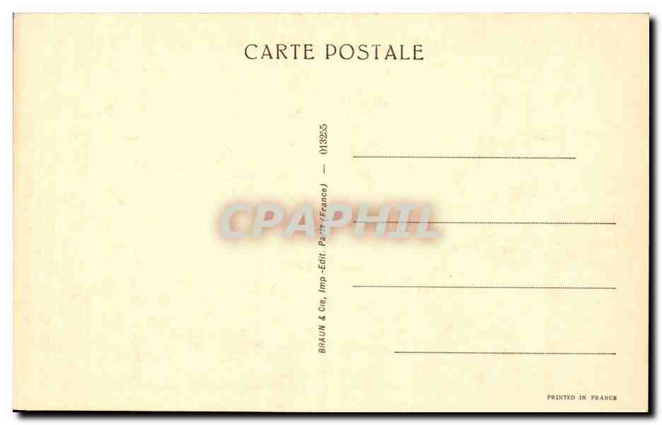 CPA Musee du Luxembourg Paris Monet La cathedrale de Rouen — Verso