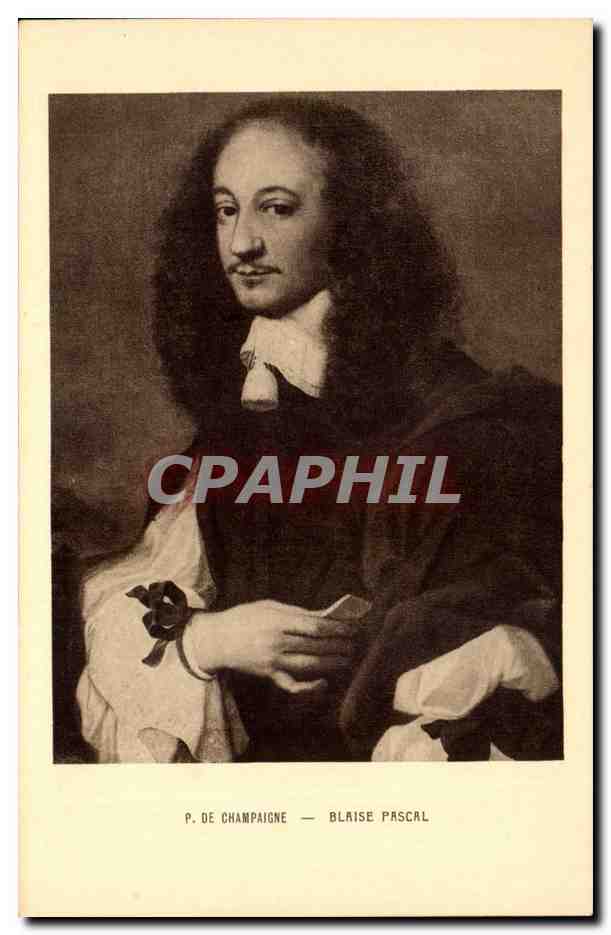 CPA Philippe de Champagne Blaise Pascal