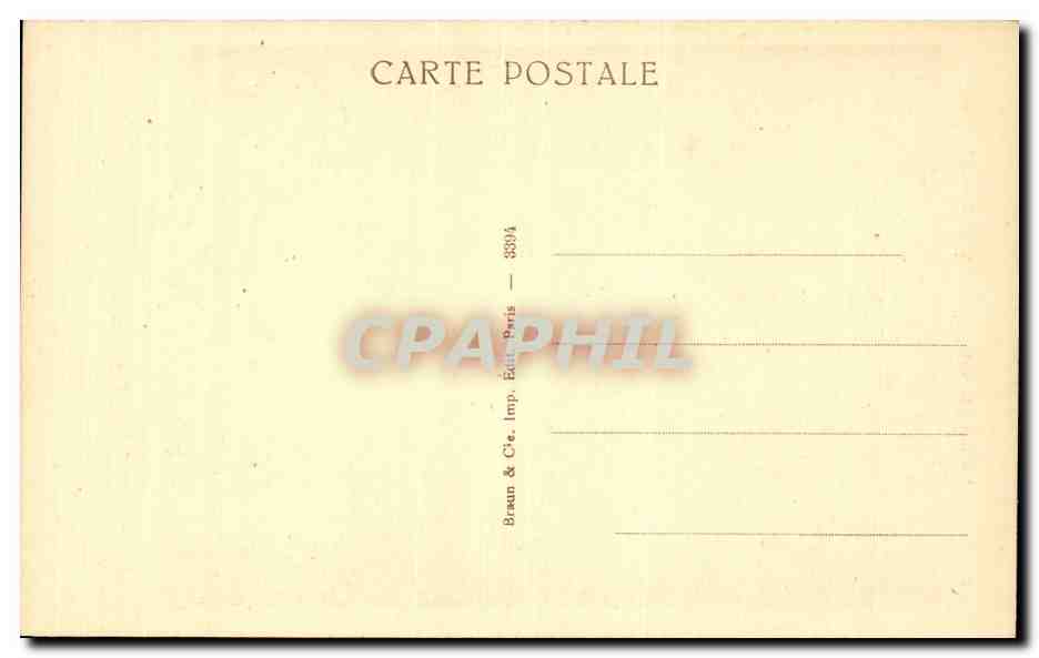 CPA Musee du Luxembourg Gervex Le docteur Pean — Verso
