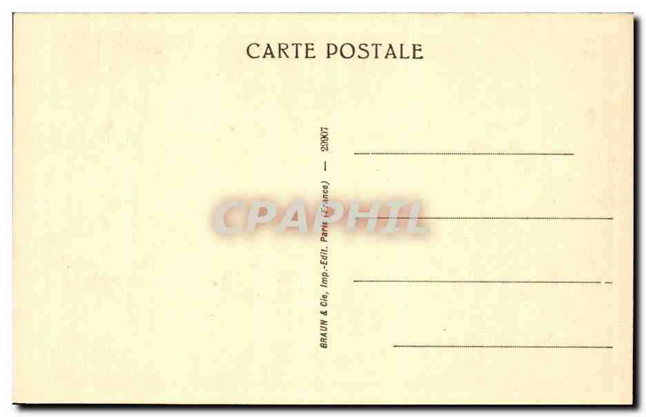 CPA Collection James de Rothschild Londres Sir Joshua Reynolds Colonel Saint Leger — Verso