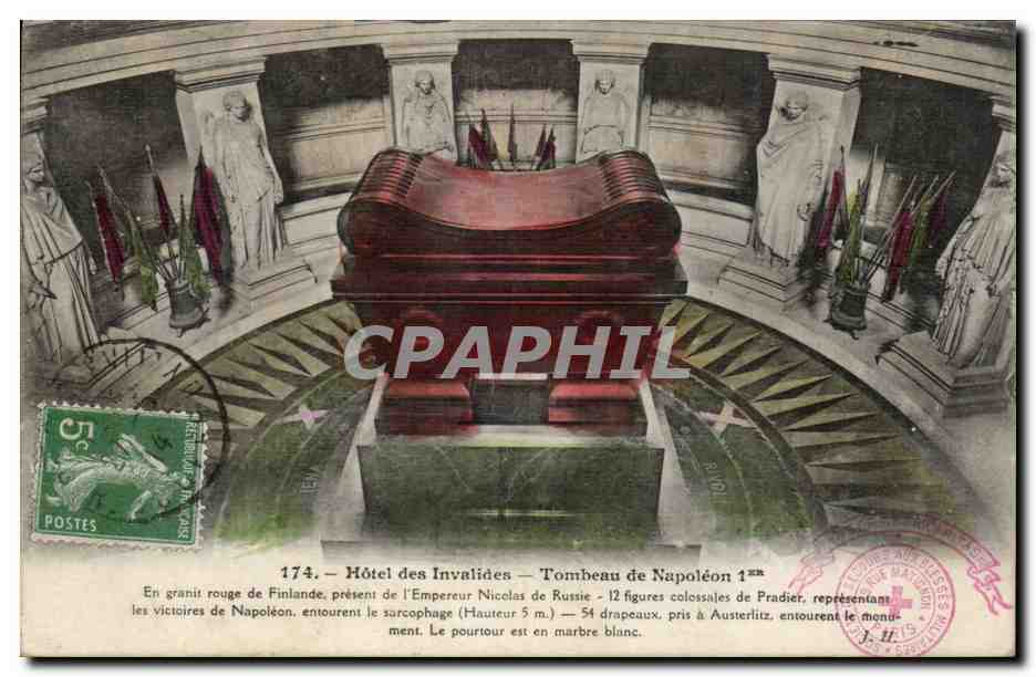 Paris CPA Invalides Tombeau de Napoleon