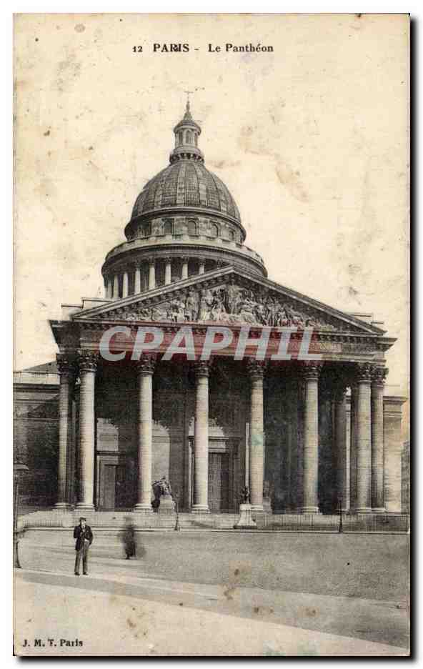 Paris CPA Le pantheon