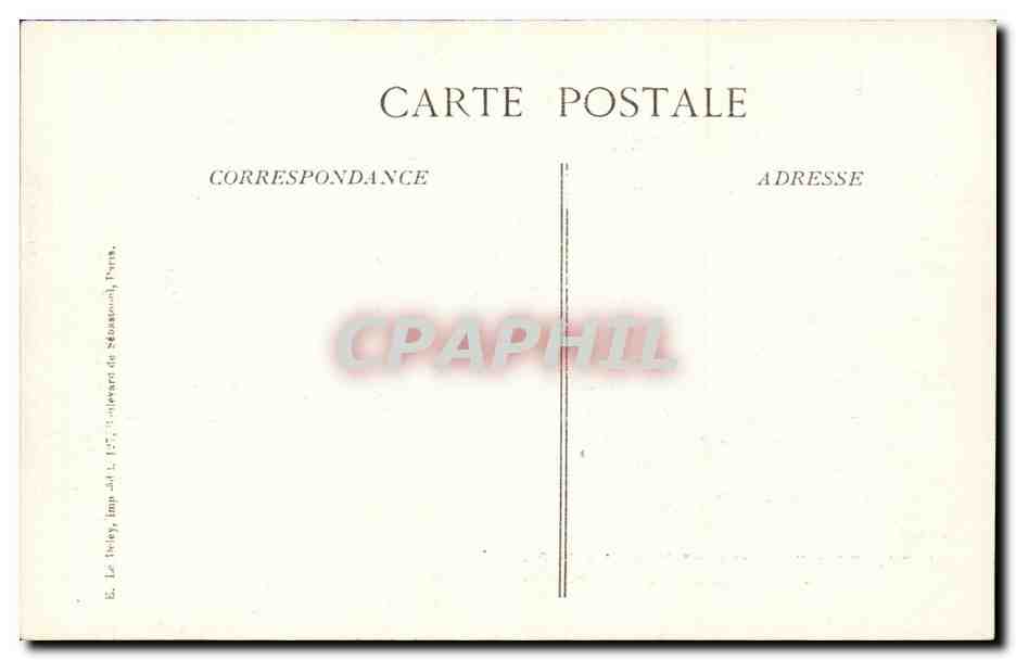 Paris CPA Quand meme de Mercie Carrousel des Tuileries  — Rückseite