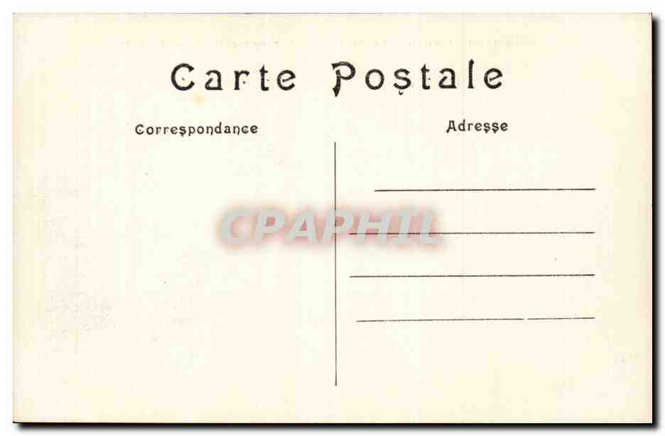 Paris CPA Mairie du 15eme — Rückseite