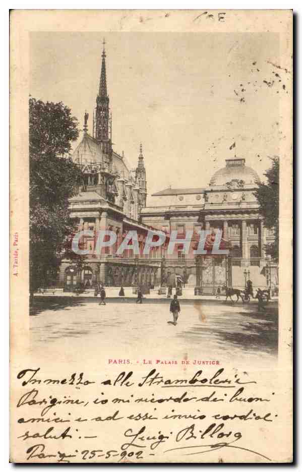Paris CPA Palais de justice
