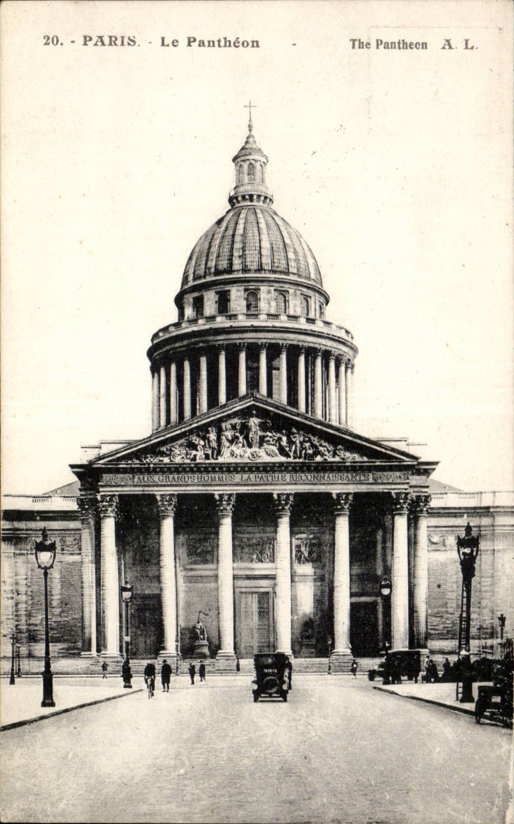 Paris CPA Le Pantheon