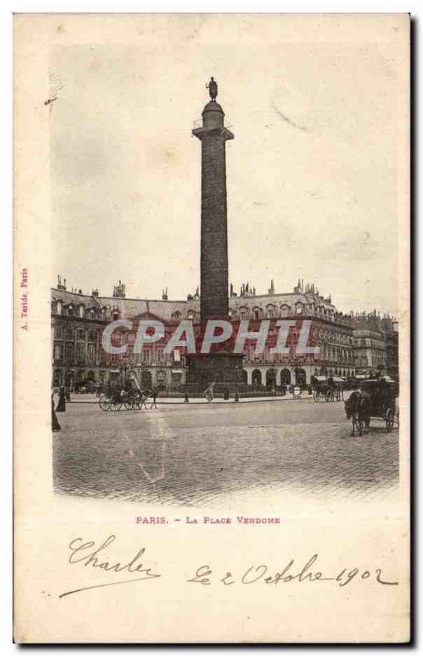 Paris CPA Place Vendome