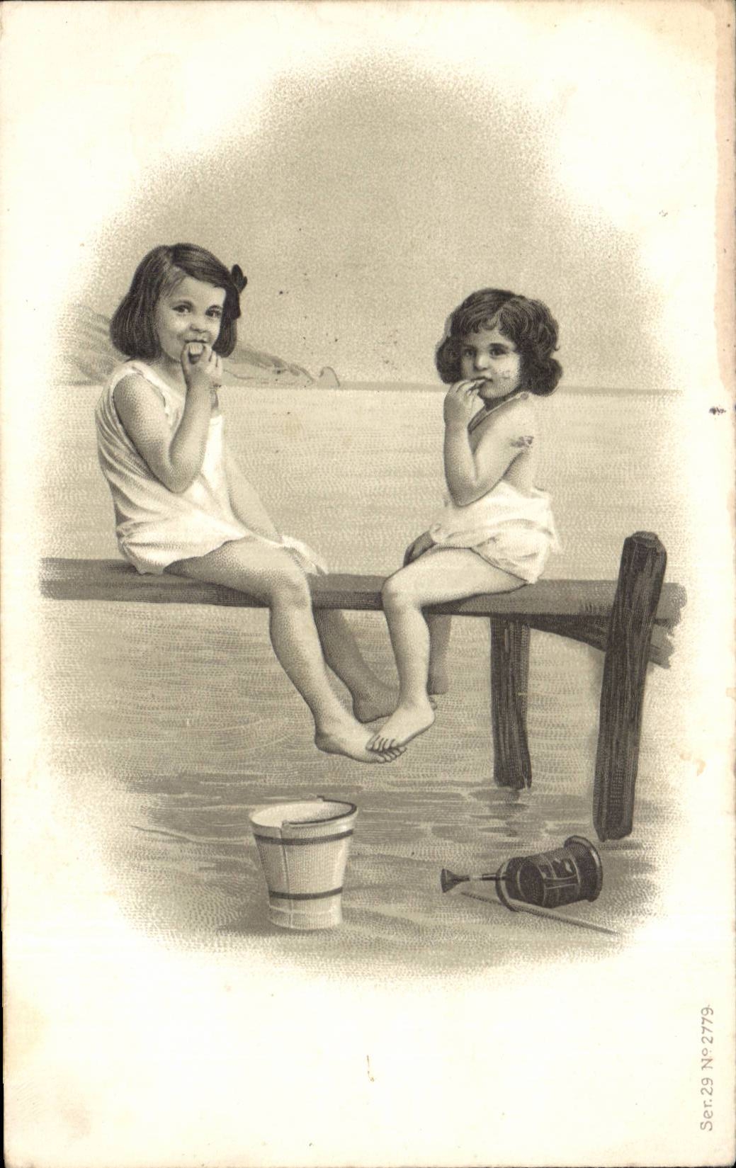 CPA Fantaisie Enfants