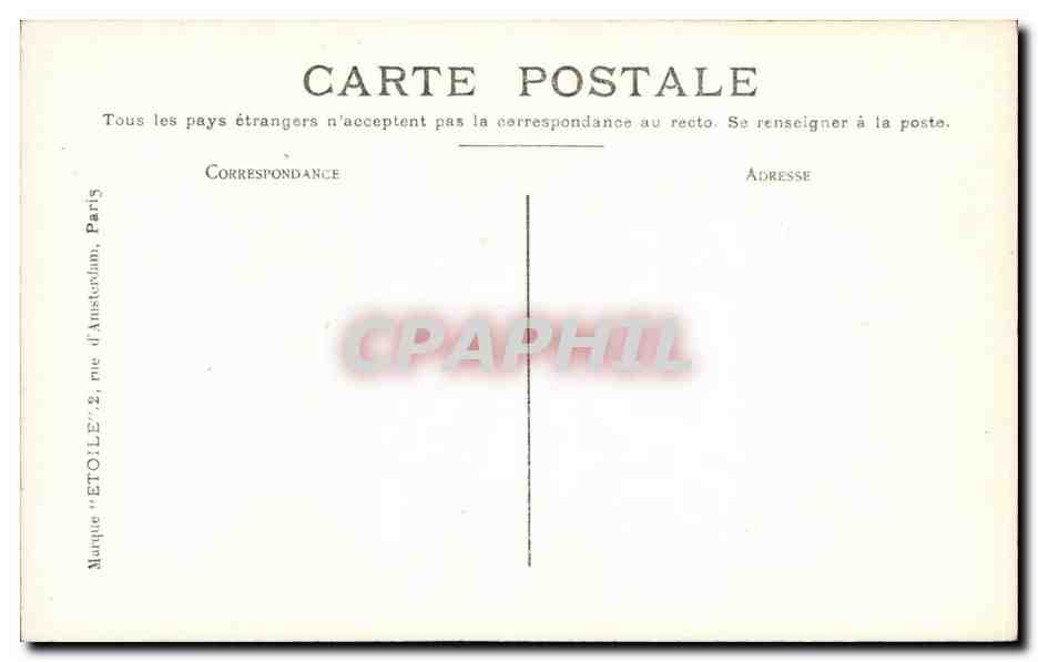 CPA Fantaisie Enfant Salo 1909 Vollon L'etude du dessin — Verso
