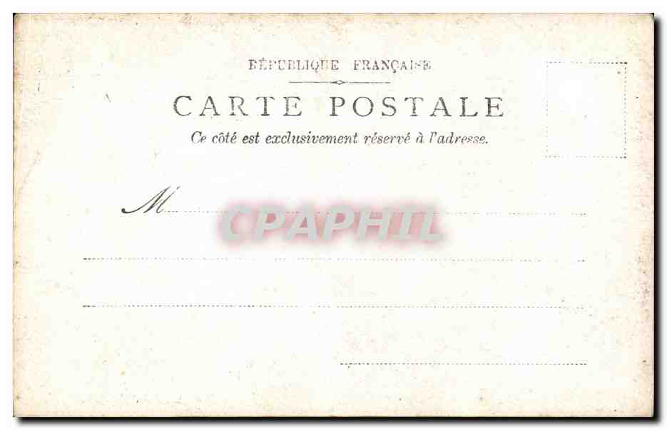 CPA Folklore Costume Personnage d'Afrique du Nord — Verso