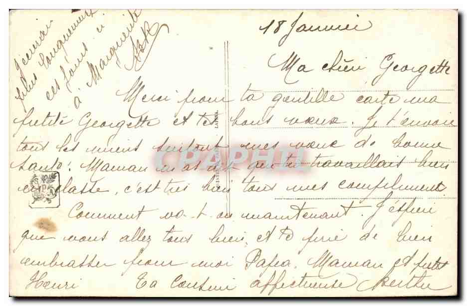 CPA Fantaisie Femme Salon de Paris Bellanger Les glaneuses  — Rückseite