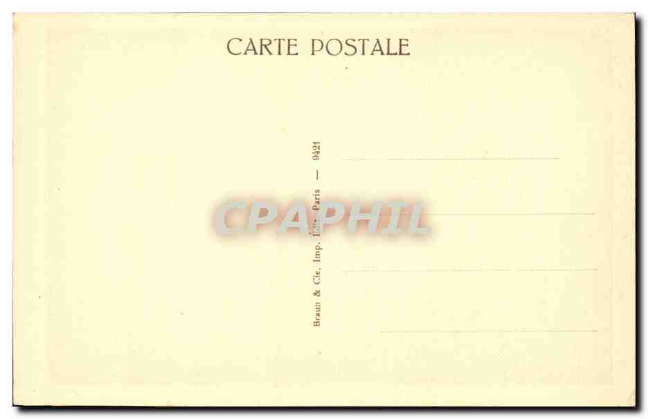 CPA Paris Musee du Luxdembourg Roll Manda lametrie fermiere Vache — Verso