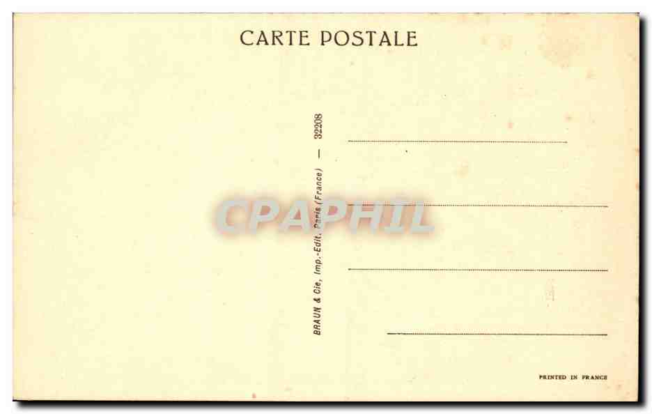 CPA Musee de montpellier De Ribera Sainte Marie Egyptienne — Verso