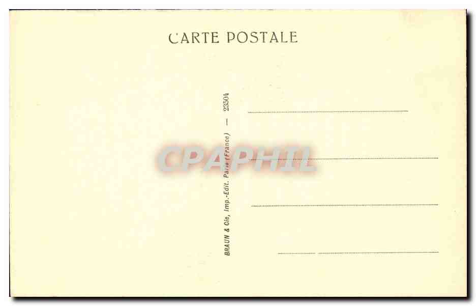 CPA J Foucquet Le donateur Etienne Chevalier — Back