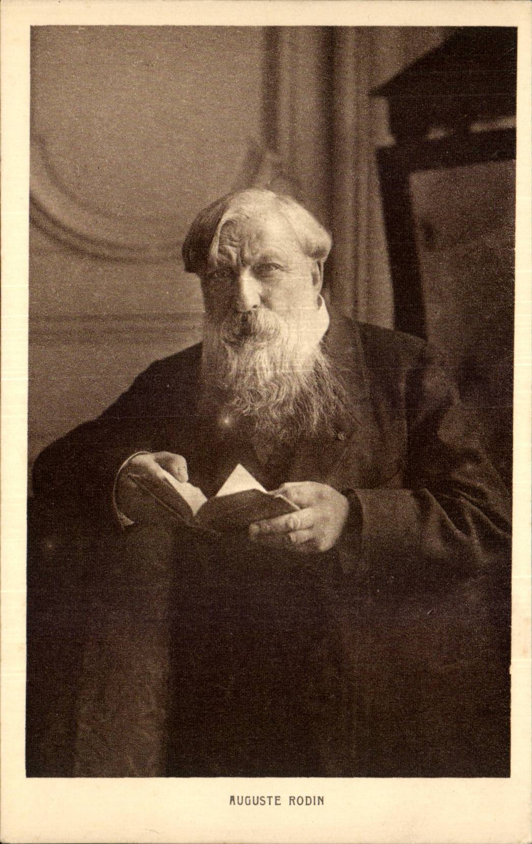 CPA Auguste Rodin