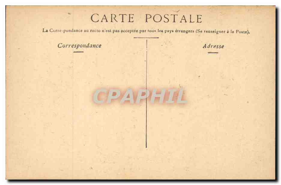 Paris CPA Lac du bois de Boulogne — Rückseite