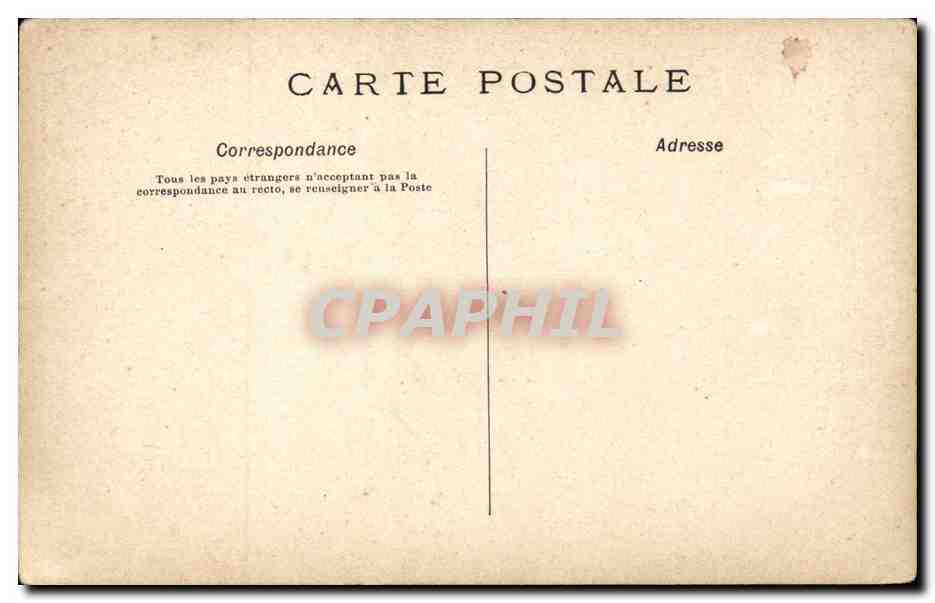 Paris CPA Opera — Rückseite
