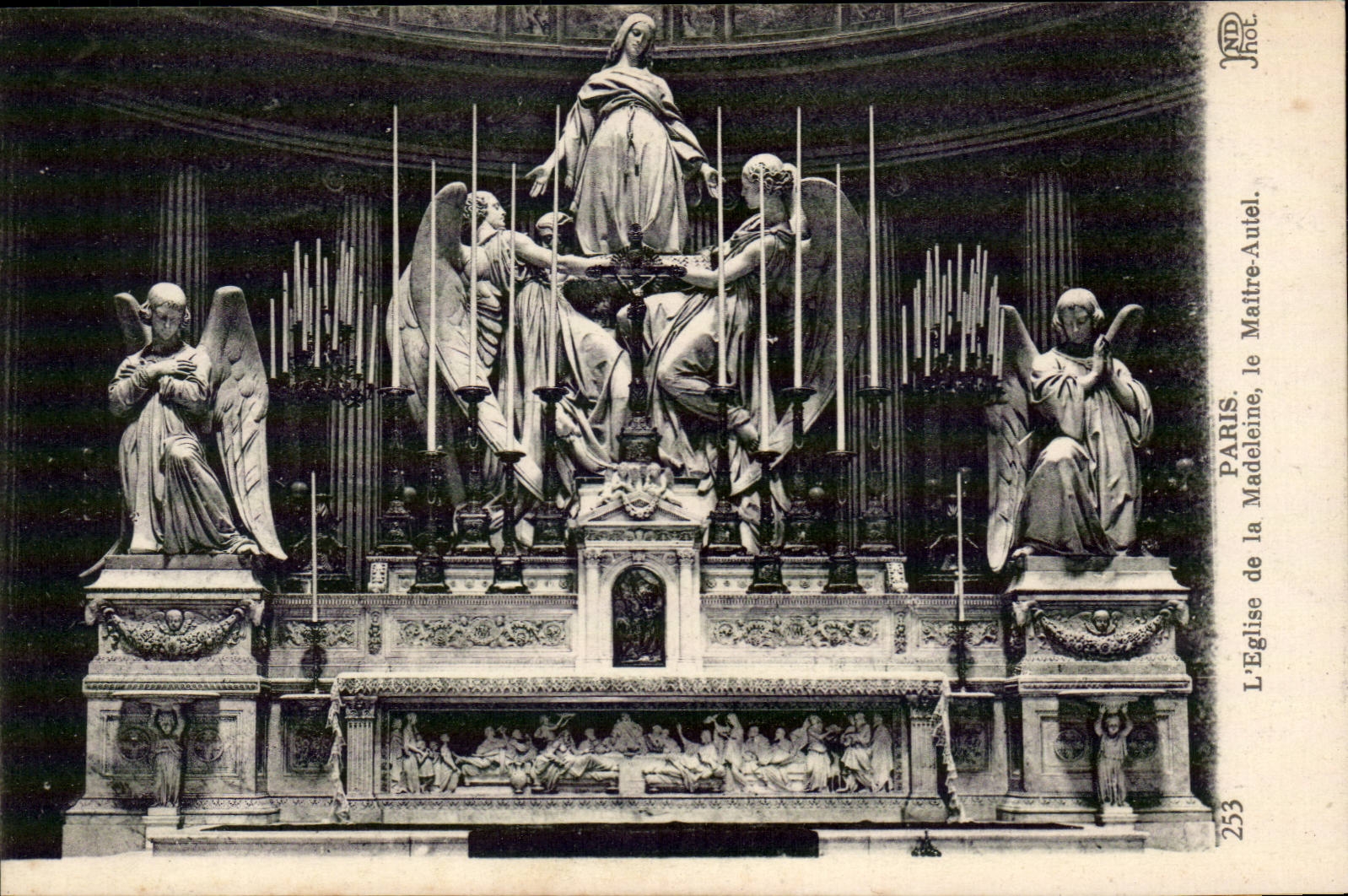 Paris CPA Eglise de la Madeleine le maitre autel