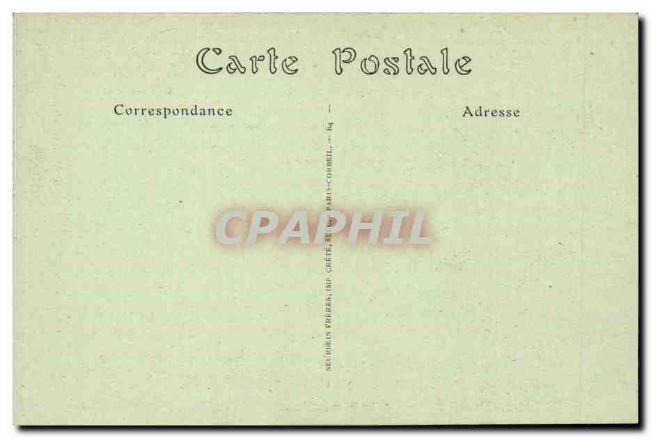 Paris CPA Eglise de la Madeleine le maitre autel — Verso