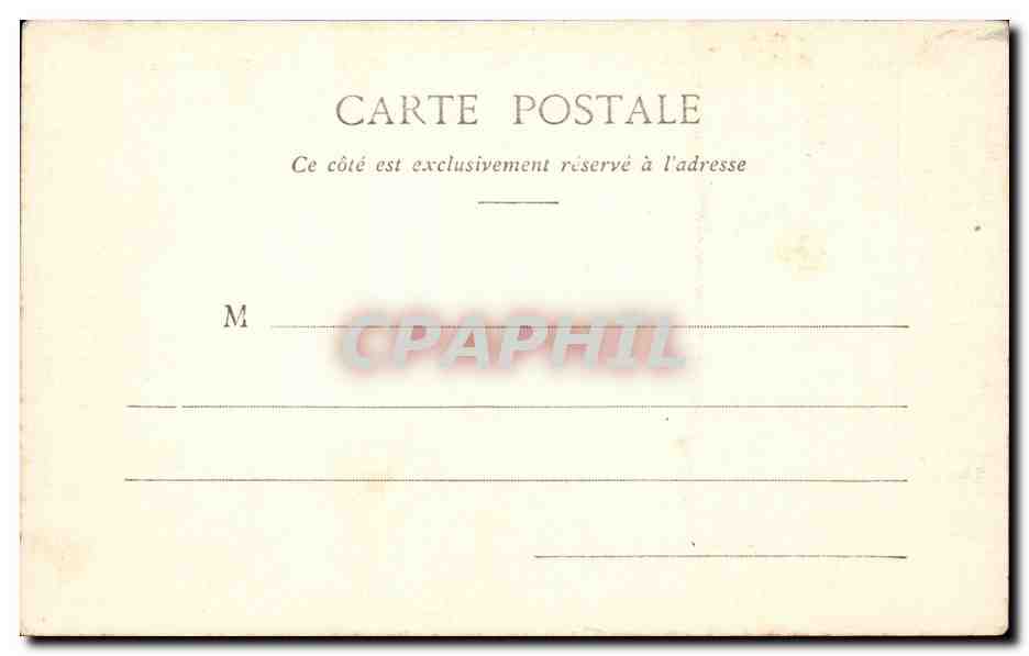 Paris CPA FAculte de medecine — Rückseite