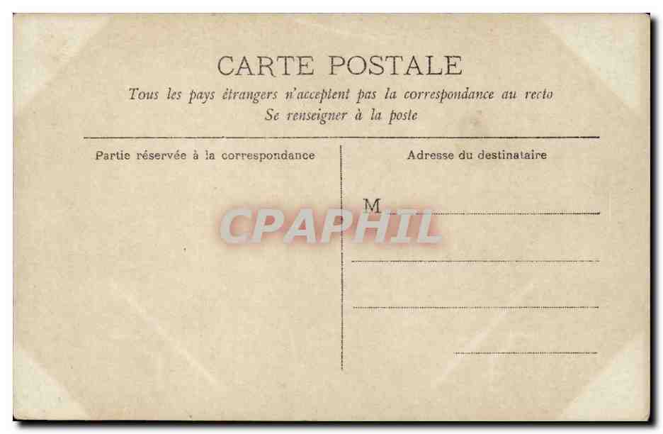 Paris CPA Musee Grevin SS PIE X et le cortege pontifical — Rückseite