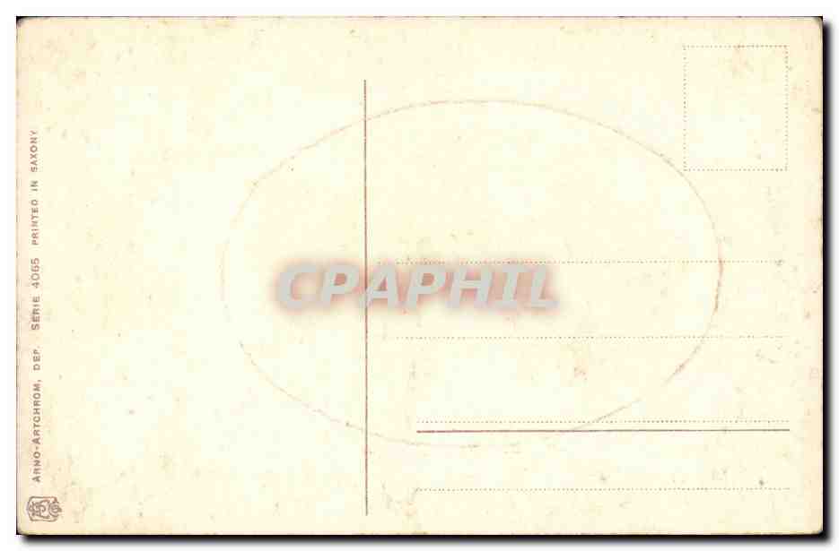 CPA Fantaisie Trost am Mutterherzen — Verso