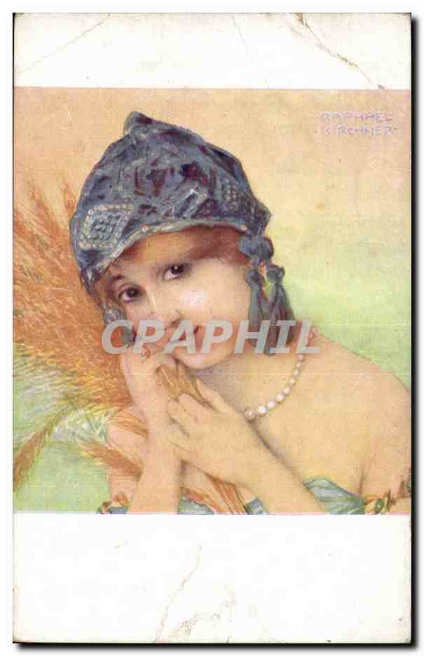 CPA Fantaisie Femme