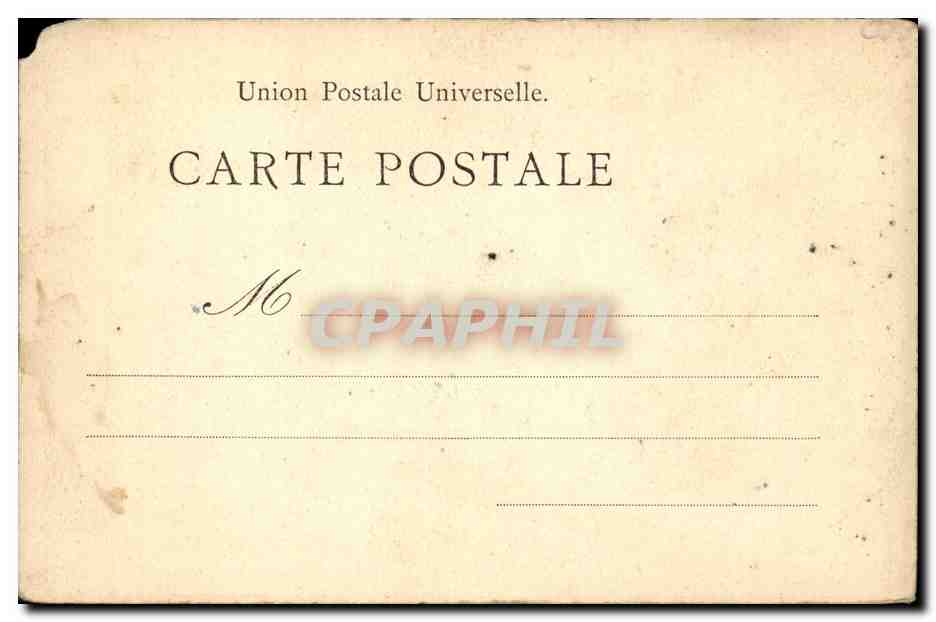 CPA FAntaisie Enfants — Rückseite