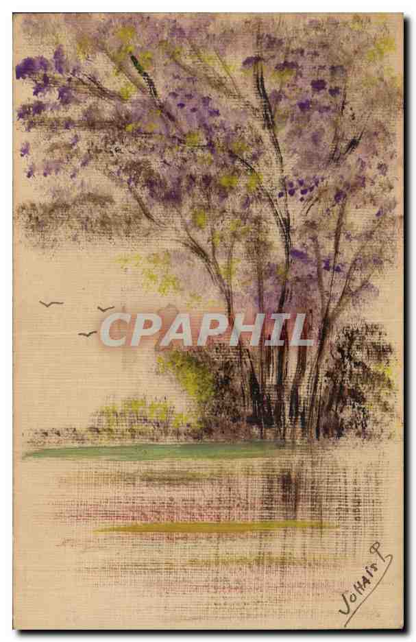 CPA Fantaisie Paysage