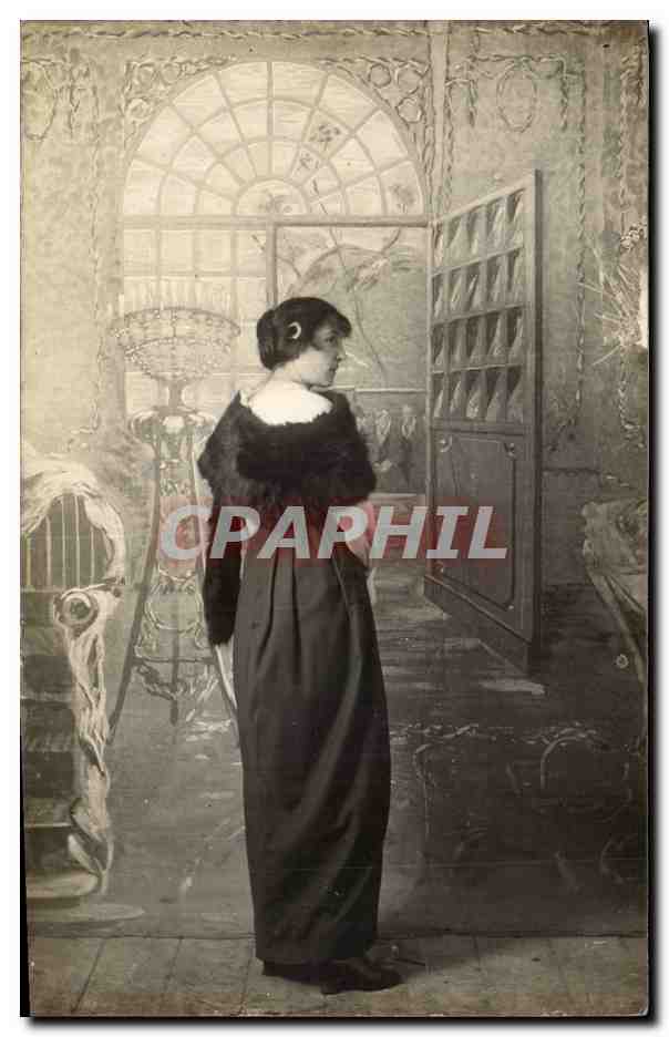 CPA Fantaisie Femme