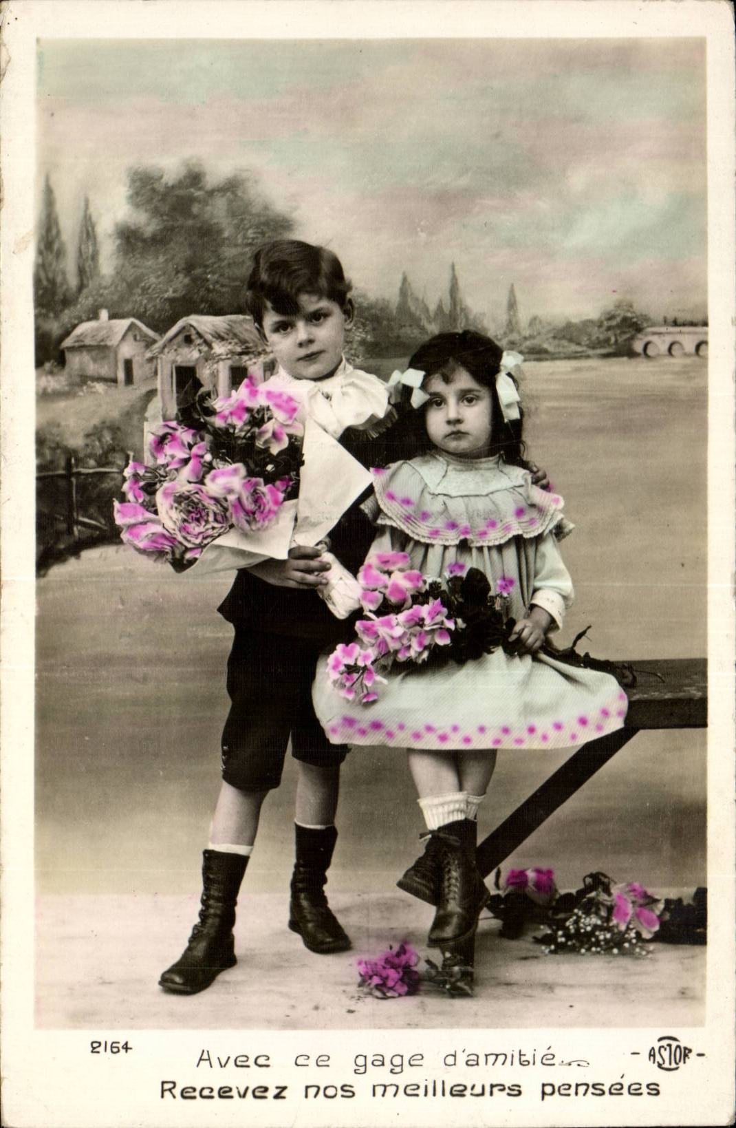 CPA Fantaisie Enfants