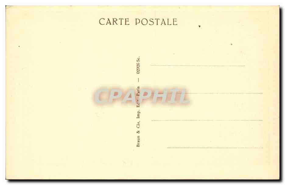 CPA Paris Musee du Luxembourg Bernard Femme et enfant — Verso