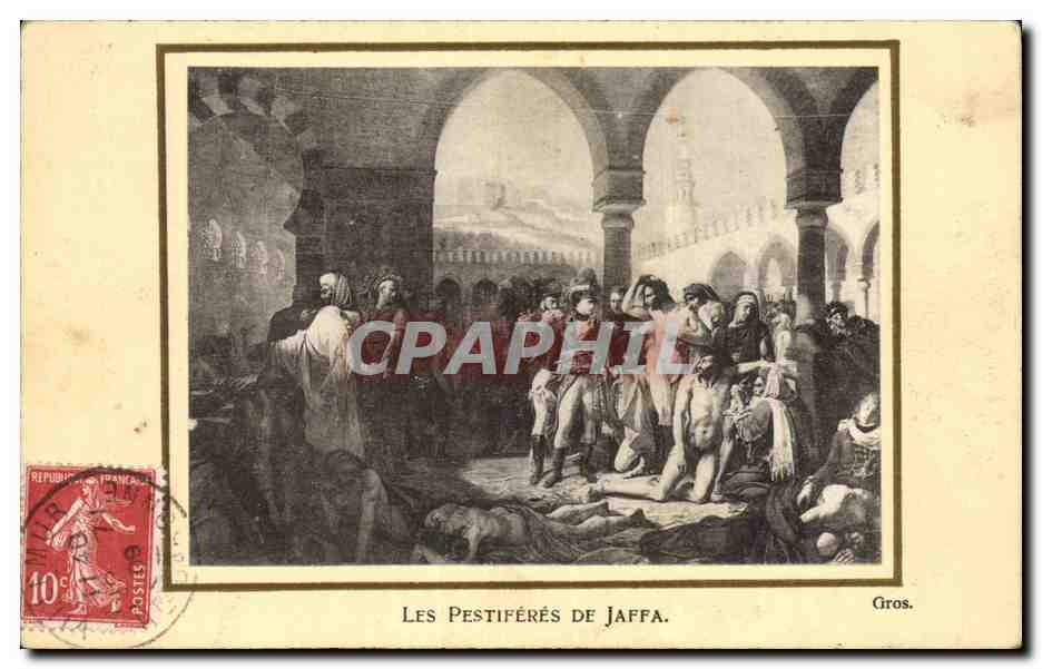 CPA Les pestiferes de Jaffa Napoleon