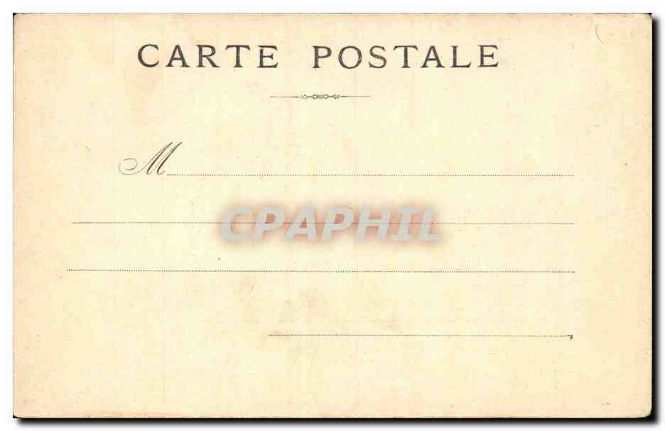 Paris CPA Le boulevard de la madeleine — Verso