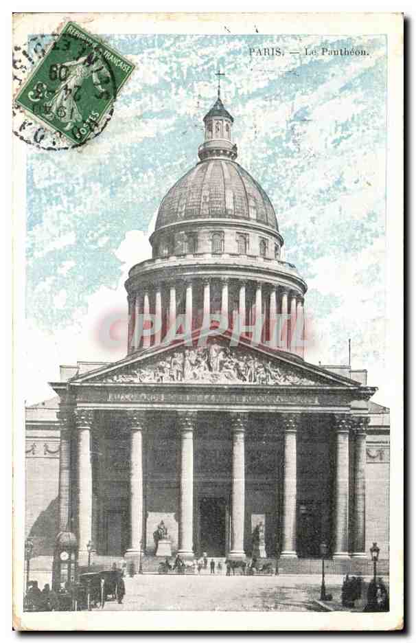 Paris CPA Le Pantheon