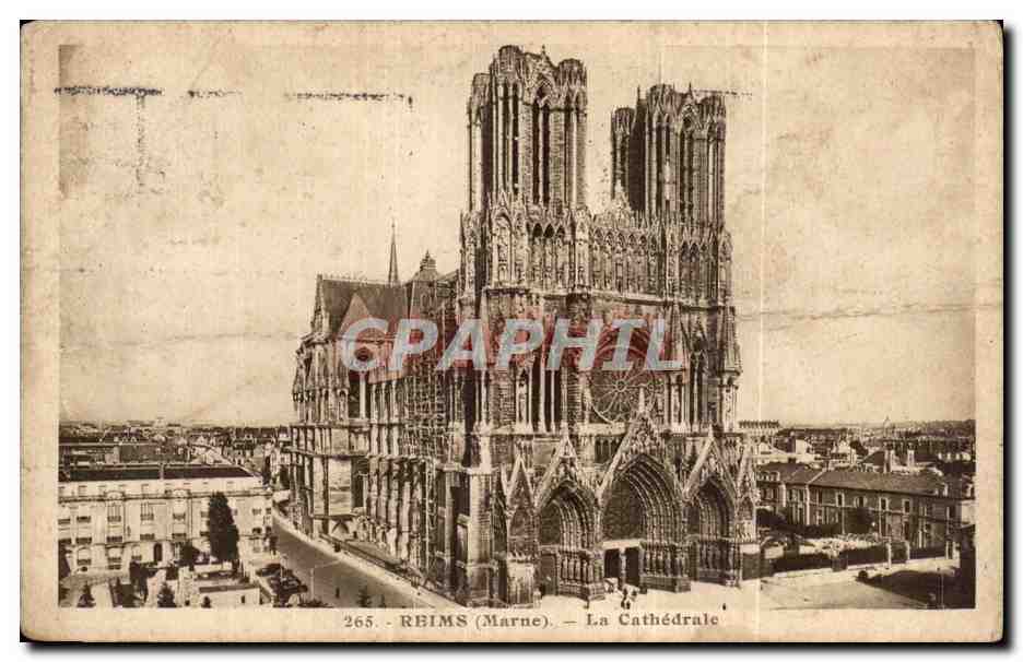 Reims (Marne) — La Cathédrale — CPAPHIL 265