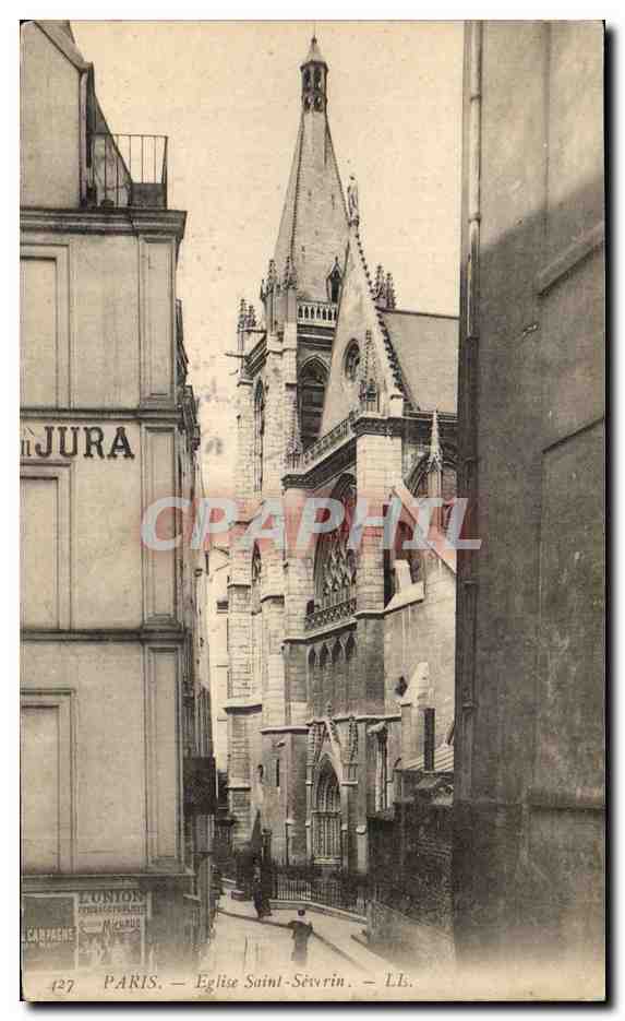 CPA Paris Eglise Saint Severin