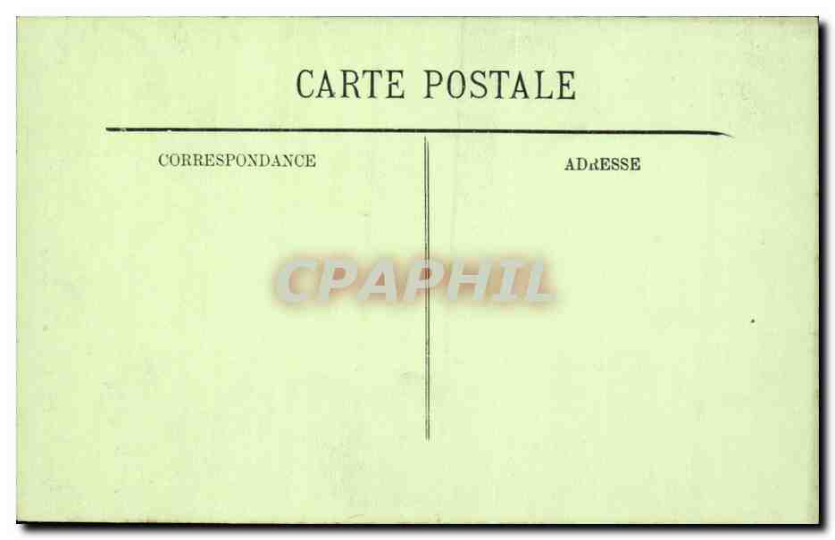 CPA Paris Saint Nicolas du Cahrdonnet — Rückseite