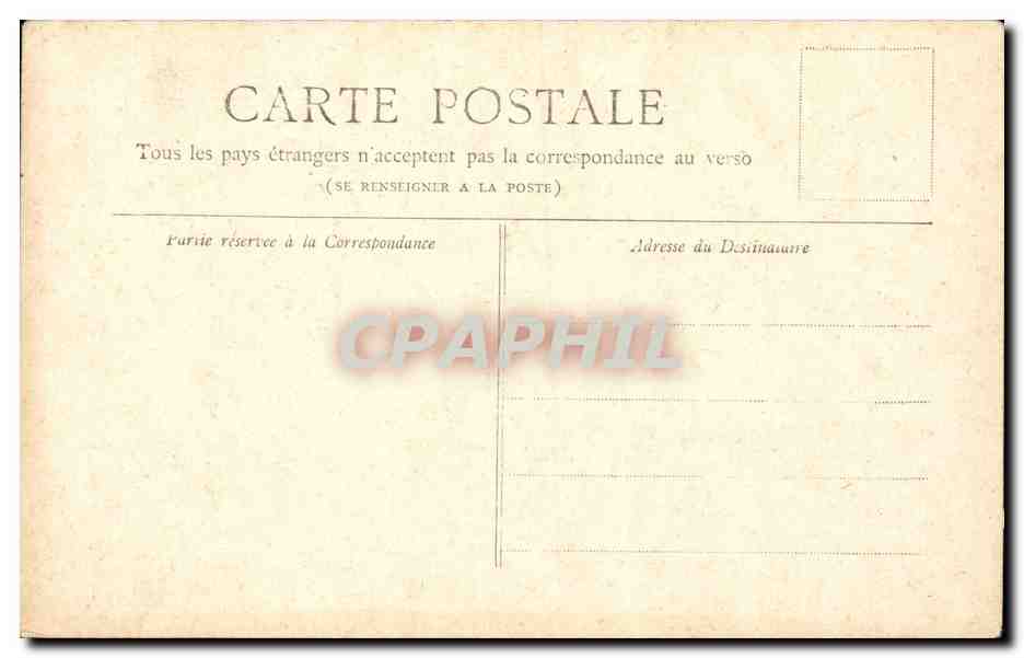 CPA Paris Tour Saint Jacques — Rückseite