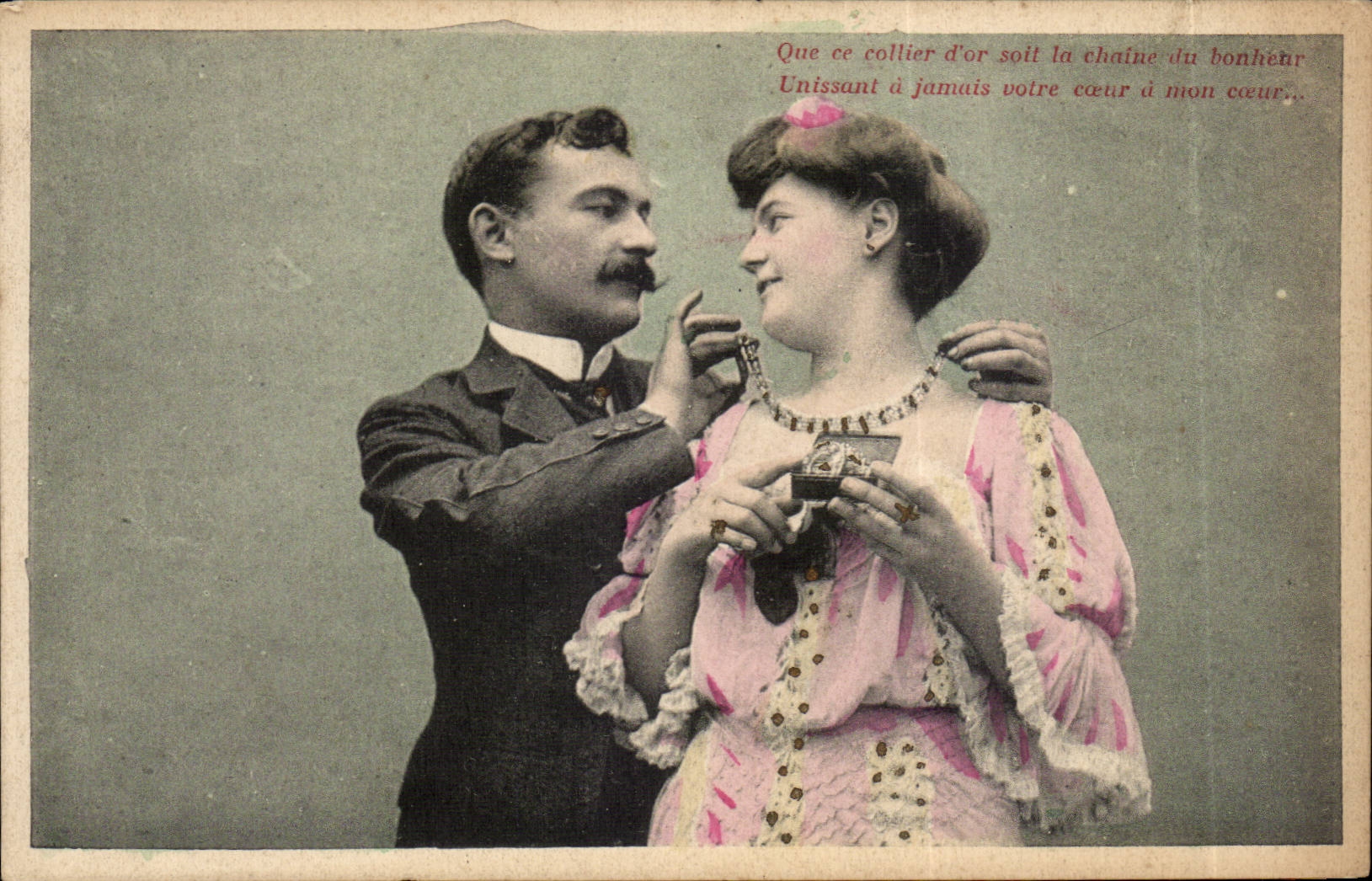 CPA Fantaisie Femme